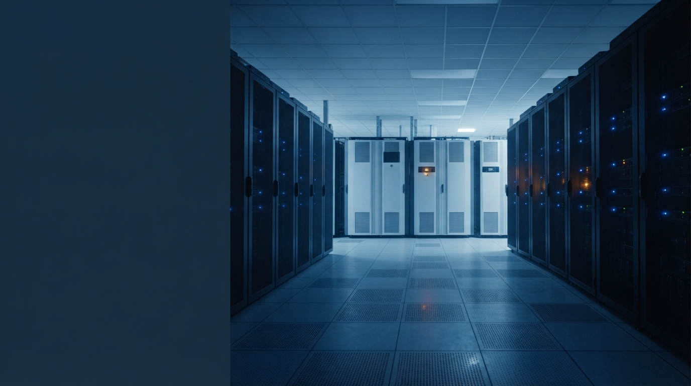 Precision cooling units serving a data-centre wall under an annual SLA